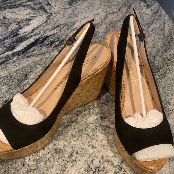 Stuart Weitzman Wedge Sandals